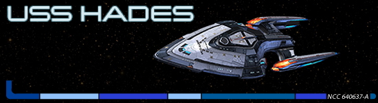 USS Hades starship banner for Star Trek: Freedom