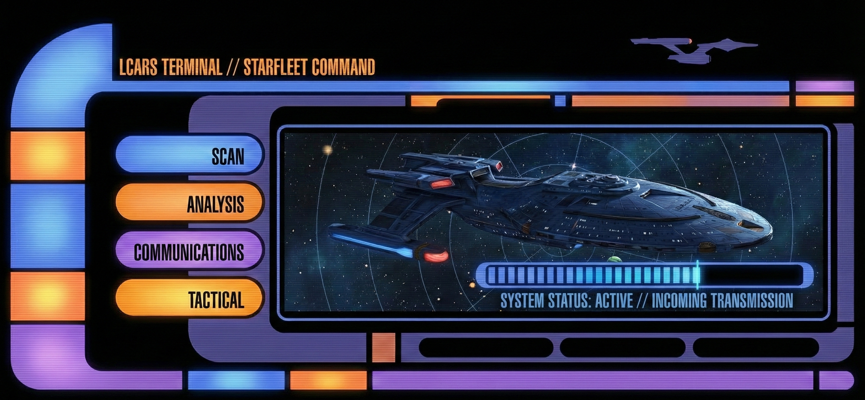 USS Hades Tactical Display